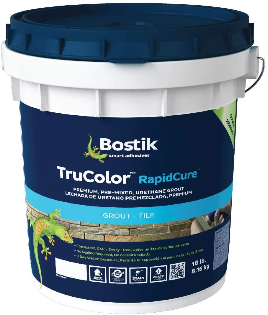 Bostik TruColor RapidCure Grout 18 LB Grout, Choose Color! – Fast Lane ...