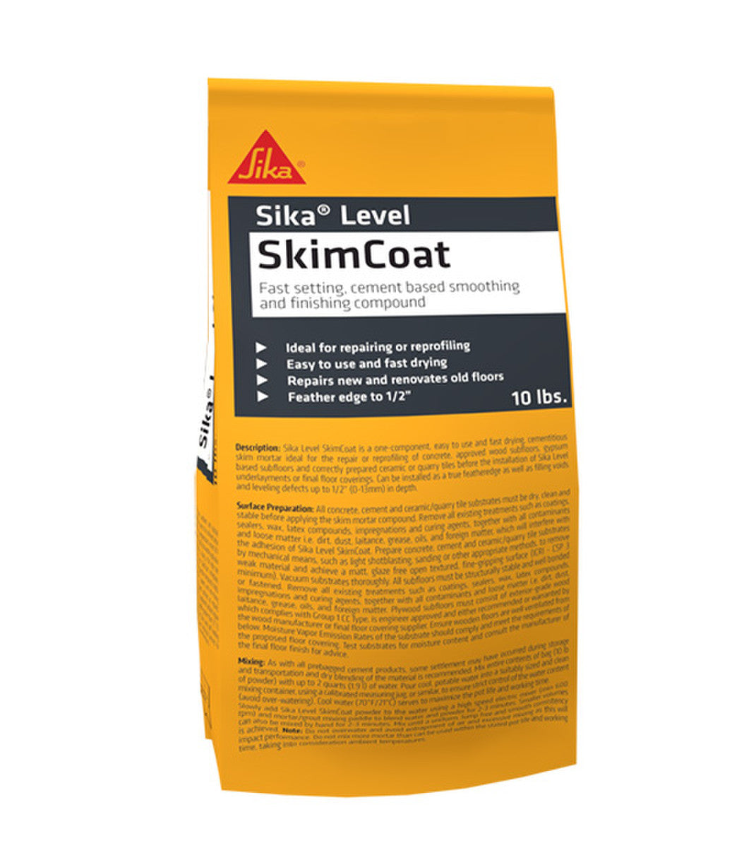 Sika Level SkimCoat Per 10 Pound Bag