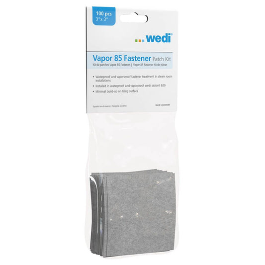 Wedi Vapor 85 Fastener Patch Kit 3" x 3"